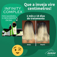 Kit Crescimento Capilar Infinity Hair – Tônico + Cápsulas